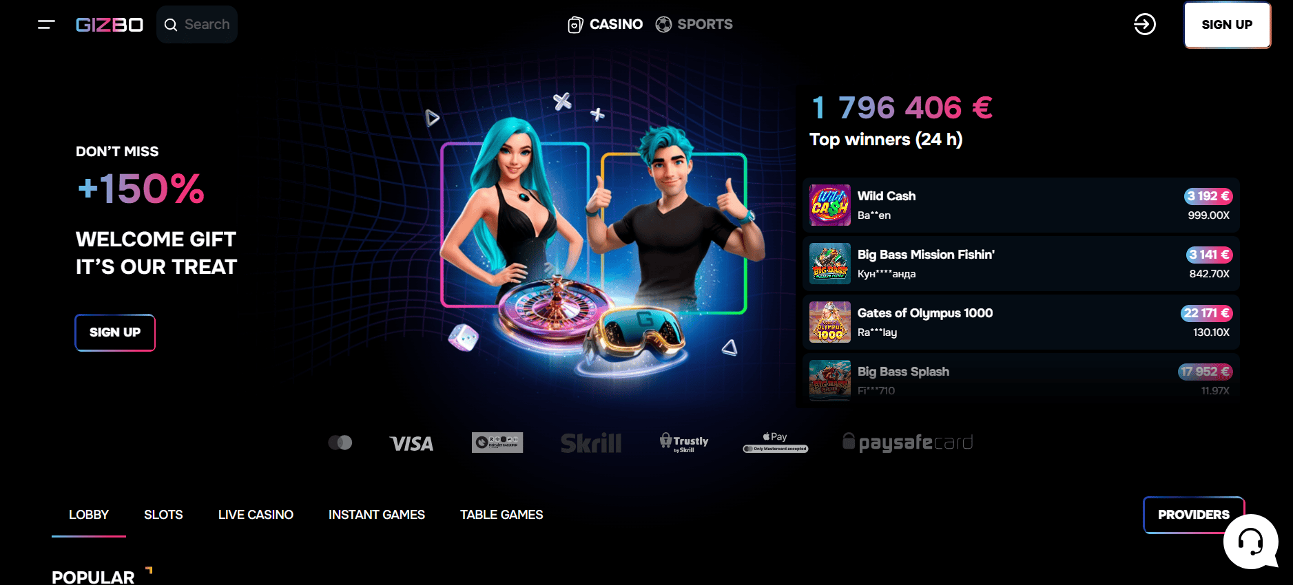 Gizbo Casino